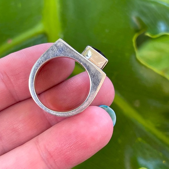 Amethyst sterling silver rings - Picture 4 of 7